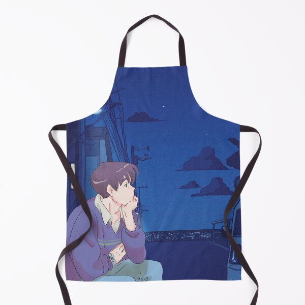 Item preview, Cute Anime Boy Thinking (Anime Street) designed and sold by Vibrant Creations.