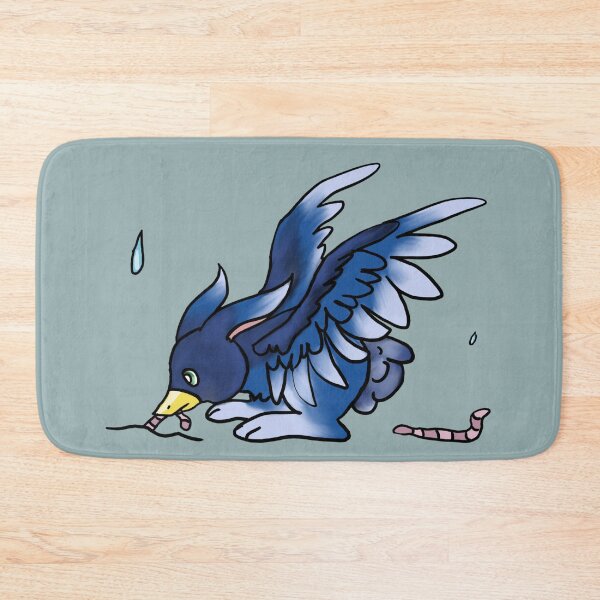 Item preview, Blue Cottontail in the rain designed and sold by BerryShyKittens.