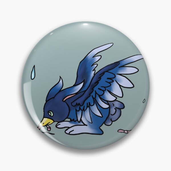 Item preview, Blue Cottontail in the rain designed and sold by BerryShyKittens.