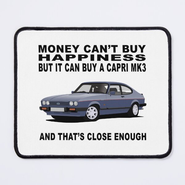 Item preview, Ford Capri Mk3 2.8i Special Blue Classic Car Art Illustration designed and sold by Hamilton illustrations.