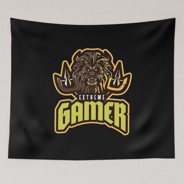 Item preview, Extreme Gamer with Lion Hunting designed and sold by PRIVARSHU.