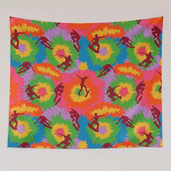 Item preview, Love Skateboarding Tie Dye  designed and sold by Mnightsa.