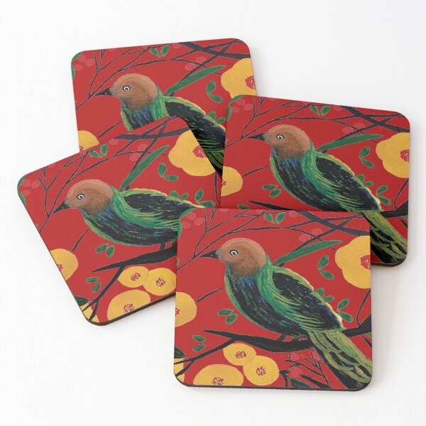 Item preview, Blue and Green Bird designed and sold by Watercolorwear.