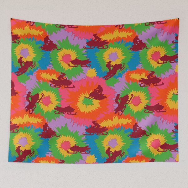 Item preview, Love Snowmobile Tie Dye  designed and sold by Mnightsa.