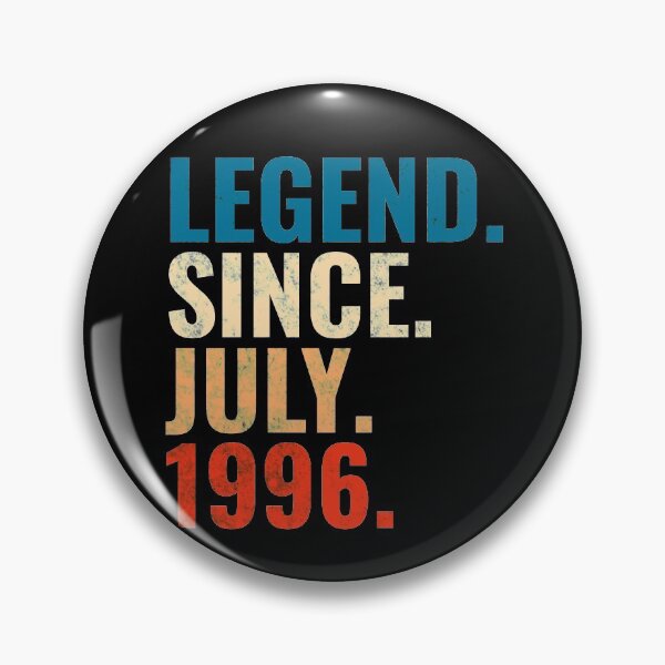 Item preview, Legend Since July 1996 Retro Vintage designed and sold by Teelogic.