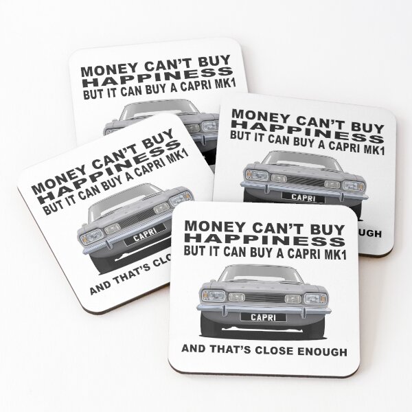 Item preview, Ford Capri Mk1 Silver Classic Car Art Illustration designed and sold by Hamilton illustrations.