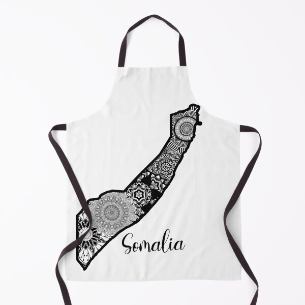 Item preview, Somalia Mandala Map Country Graphic designed and sold by VintageSomalia.