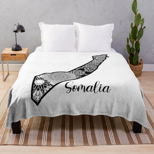 Item preview, Somalia Mandala Map Country Graphic designed and sold by VintageSomalia.