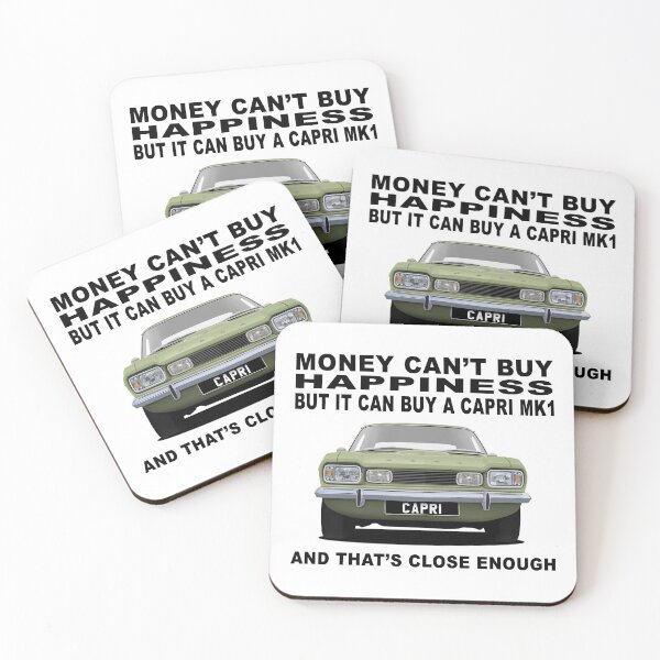 Item preview, Ford Capri Mk1 Fern Green Classic Car Art Illustration designed and sold by Hamilton illustrations.