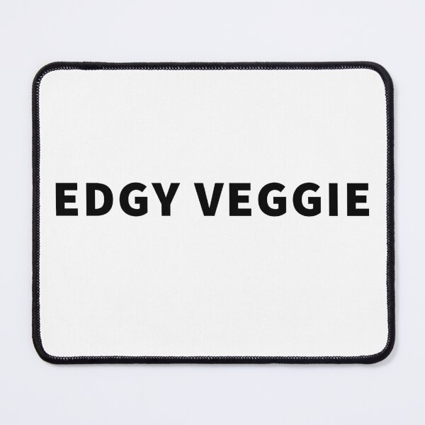 Item preview, Edgy veggie | Funny vegan sayings designed and sold by 4SeasonsDesigns.