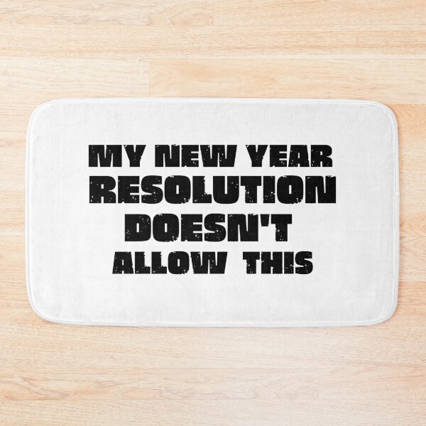 Item preview, My resolutions doesn't allow this  funny humor design designed and sold by Creative Life.