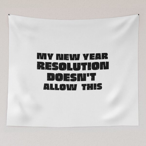Item preview, My resolutions doesn't allow this  funny humor design designed and sold by Creative Life.