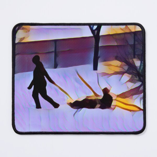 Item preview, Tobogganing in the snow Montreal designed and sold by Astralia.
