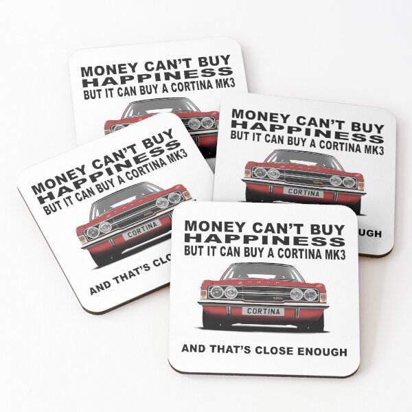 Item preview, Ford Cortina Mk3 GXL Orange Classic Car Art Illustration designed and sold by Hamilton illustrations.