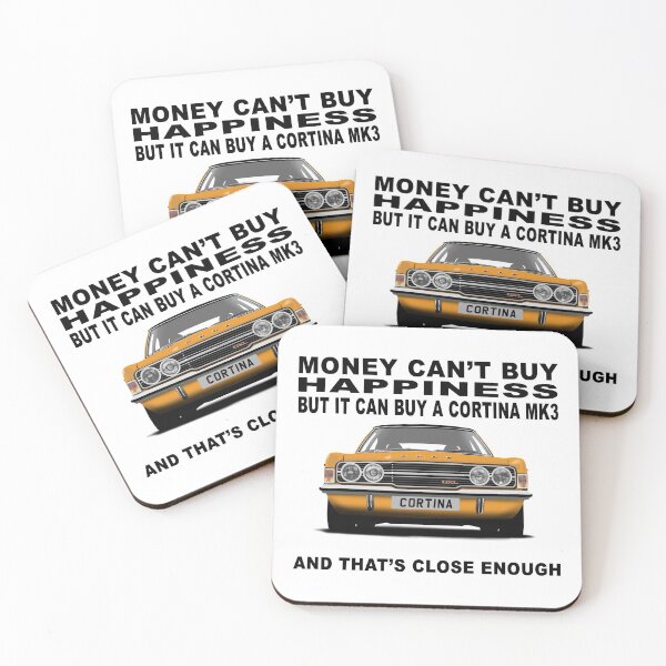 Item preview, Ford Cortina Mk3 GXL Orange Classic Car Art Illustration designed and sold by Hamilton illustrations.