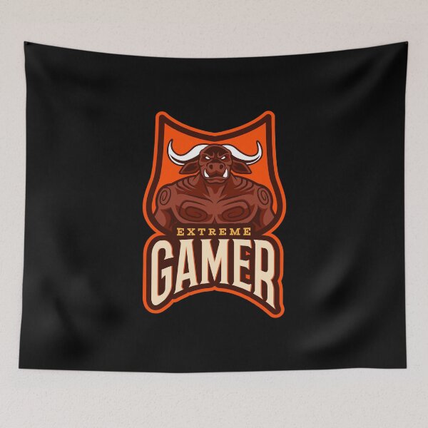 Item preview, Extreme Gamer with Tauren like Warrior designed and sold by PRIVARSHU.