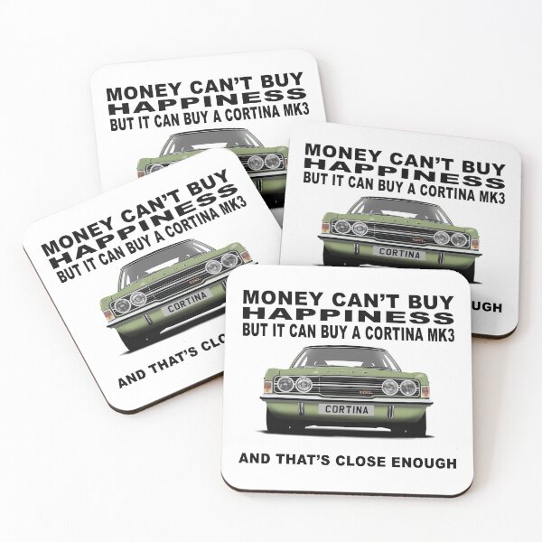 Item preview, Ford Cortina Mk3 GXL Fern Green Classic Car Art Illustration designed and sold by Hamilton illustrations.