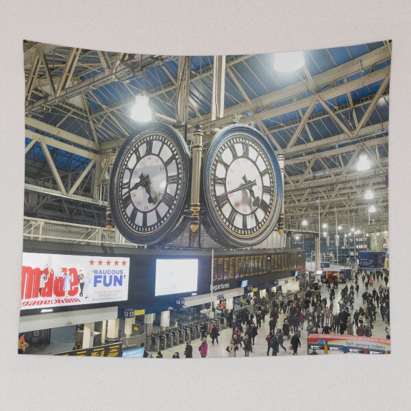 Item preview, London Waterloo Station Clock designed and sold by Martin Berry Photography.
