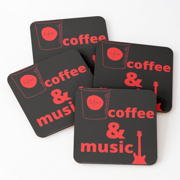 Item preview, COFFEE & MUSIC designed and sold by Highhocreations.