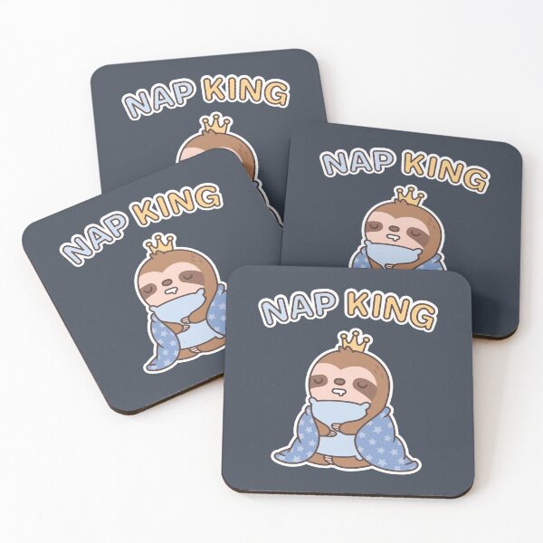Item preview, Cute Sleepy Sloth, Nap King Funny designed and sold by rustydoodle.