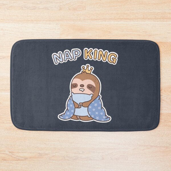 Item preview, Cute Sleepy Sloth, Nap King Funny designed and sold by rustydoodle.