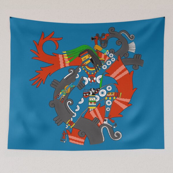 Item preview, TEXOUHKI TEZKATLIPOKA IHUAN YOHUALTEPUZTLI designed and sold by Akaxe Tekpatl.