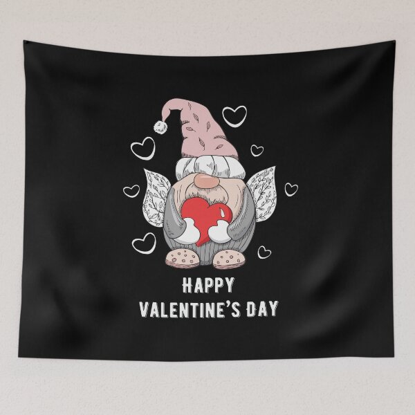 Item preview, Valentines Day Gnome holding heart Love Funny Boys Girls Kids  designed and sold by jain-ravi002.