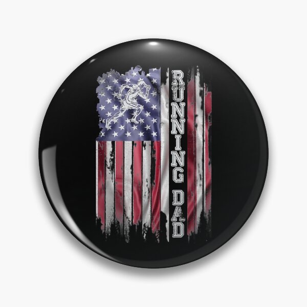 Item preview, Running Dad Vintage USA Flag designed and sold by RobertJason.