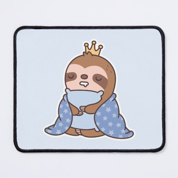 Item preview, Cute Sleepy Sloth, King Of Naps Funny designed and sold by rustydoodle.