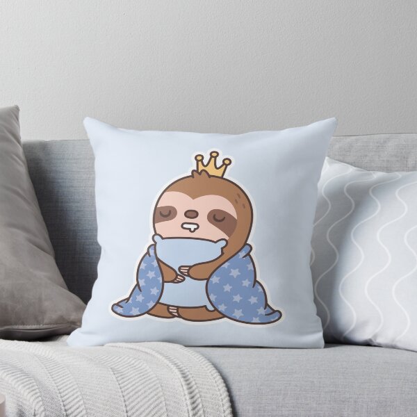 Item preview, Cute Sleepy Sloth, King Of Naps Funny designed and sold by rustydoodle.