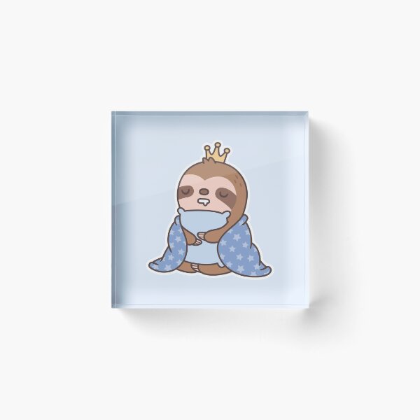 Item preview, Cute Sleepy Sloth, King Of Naps Funny designed and sold by rustydoodle.