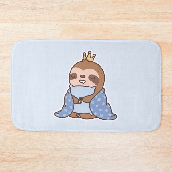 Item preview, Cute Sleepy Sloth, King Of Naps Funny designed and sold by rustydoodle.