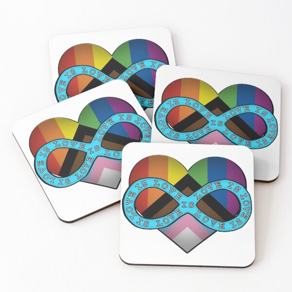 Item preview, Love is Love Pride Polyamory Heart designed and sold by punkrockclimb.