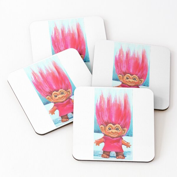 Item preview, Tabitha the Pink Troll designed and sold by AliGillett.