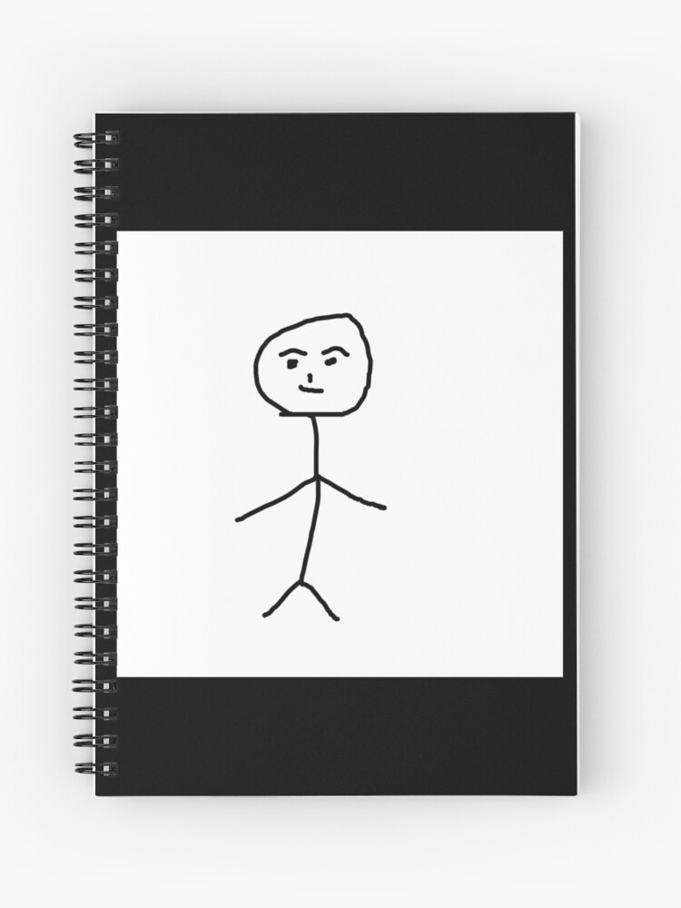 Funny stickman - minimal drawing aesthetic | Poster