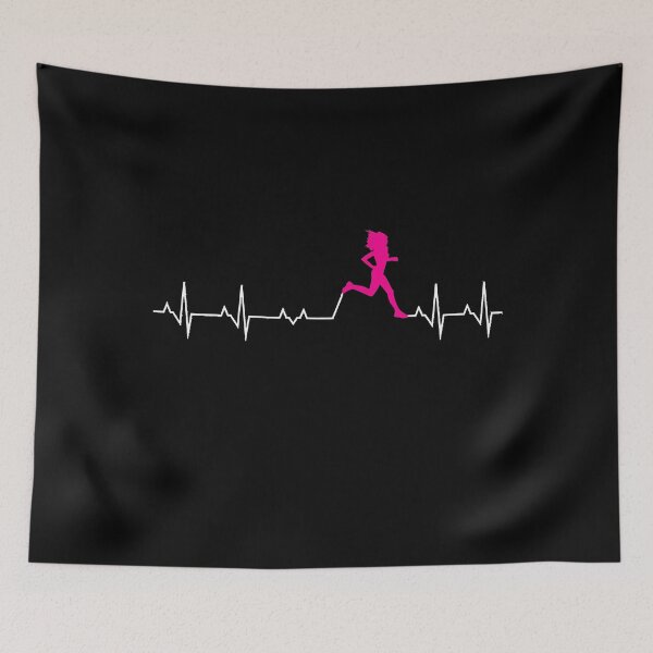 Item preview, Runners Heartbeat Running designed and sold by RobertJason.