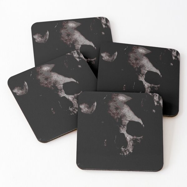Item preview, Skull iphone cases black poster designed and sold by 2MB-.