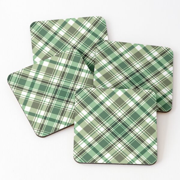 Item preview, Tartan Plaid in Green, White and Black designed and sold by AlteredAtelier.