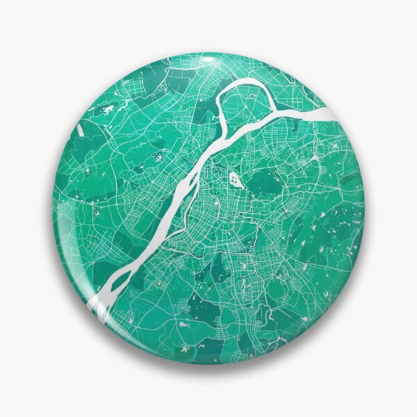 Item preview, Nanjing City Map of China - Watercolor designed and sold by deMAP.