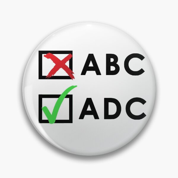 Item preview, ADC designed and sold by Queen-V-art.