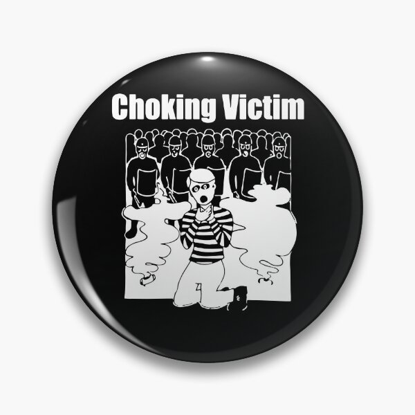 Item preview, Choking Victim the punk rock poster designed and sold by RodrigoMar1850.