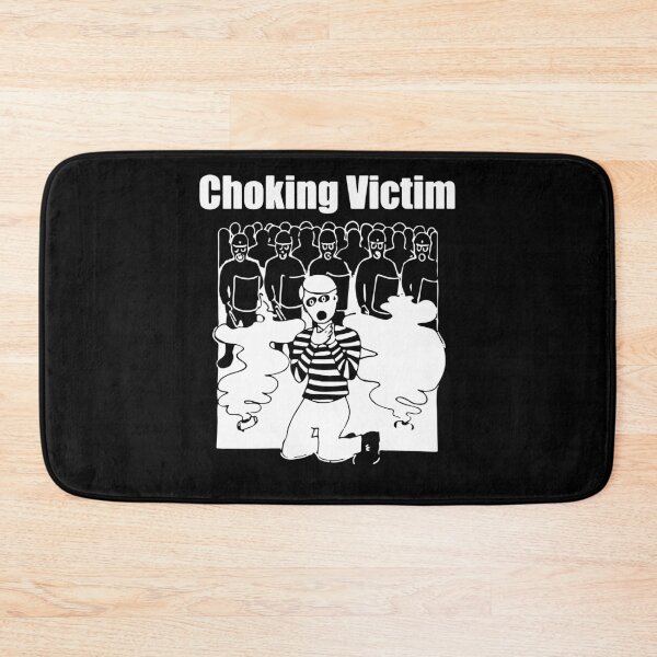 Item preview, Choking Victim the punk rock poster designed and sold by RodrigoMar1850.