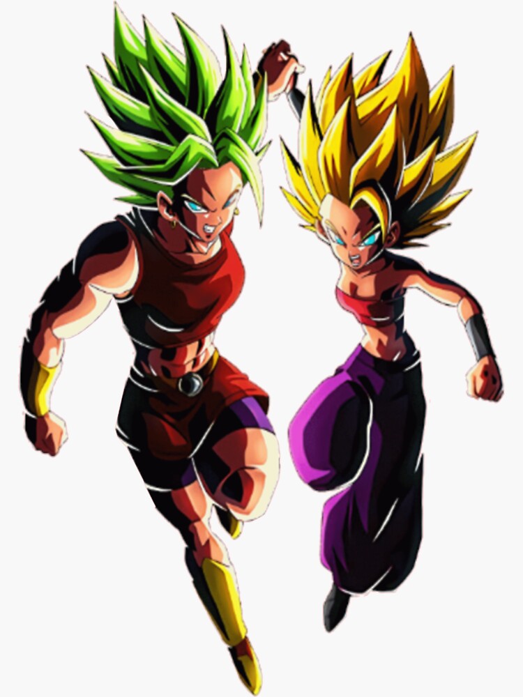 "Caulifla and Kale The Two Most Powerful" Sticker for Sale by