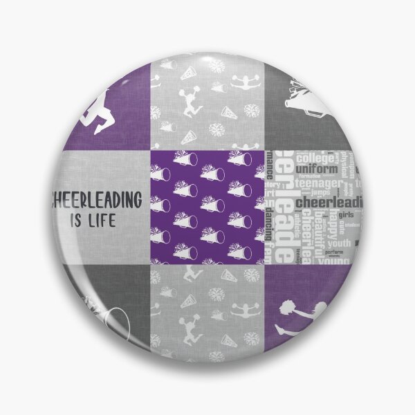 Item preview, Cheerleading Is Life Patchwork  designed and sold by SweetPea49.