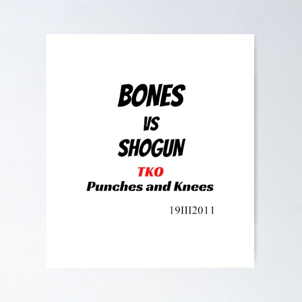 Item preview, Bones vs Shogun designed and sold by czavonarola.