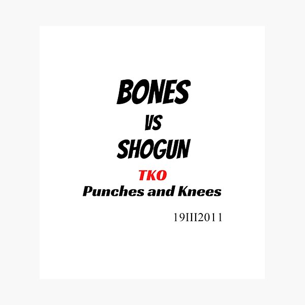 Item preview, Bones vs Shogun designed and sold by czavonarola.