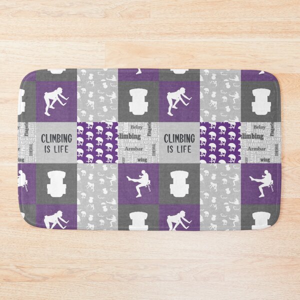 Item preview, Climbing Is Life Patchwork  designed and sold by SweetPea49.