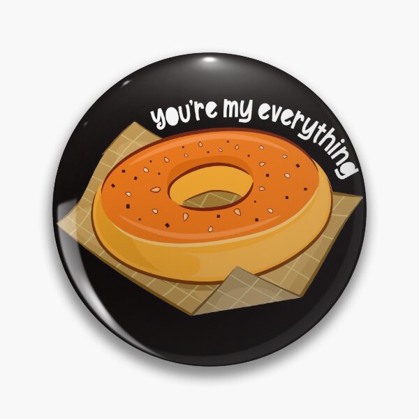 Item preview, You're My Everything Bagel | Cute Baking Lover designed and sold by DesignByMai.