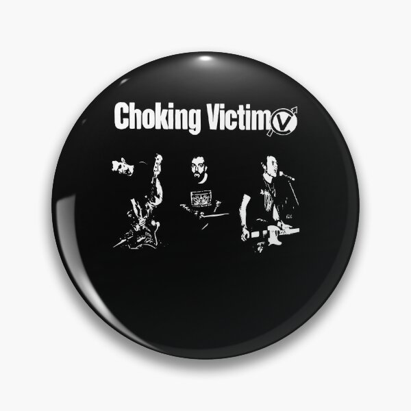 Item preview, Three member Choking Victim the punk rock poster designed and sold by RodrigoMar1850.