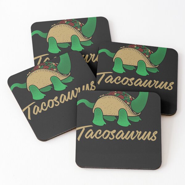 Item preview, TacoSaurus - Taco Dinosaur - Taco Saurus Sticker designed and sold by BentJessen.